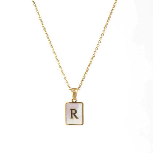 Cube Fritillaria Pendant Necklace